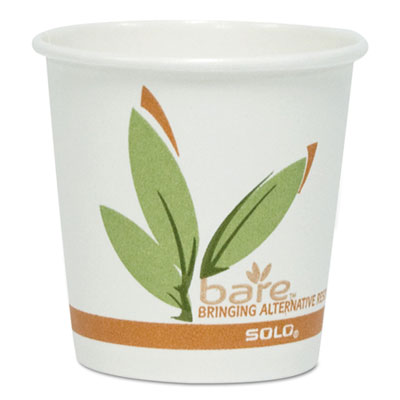 SOLO&reg; Cup Company Bare&reg; Eco-Forward&reg; Recycled Content PCF Hot Cups