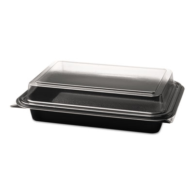SOLO&reg; Cup Company Creative Carryouts&reg; Hinged Plastic Hot Deli Boxes