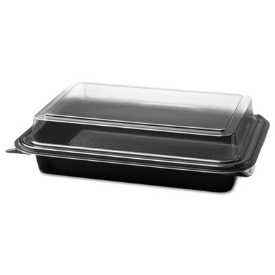 SOLO&reg; Cup Company Creative Carryouts&reg; Hinged Plastic Hot Deli Boxes