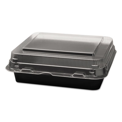 SOLO&reg; Cup Company Creative Carryouts&reg; Hinged Plastic Hot Deli Boxes