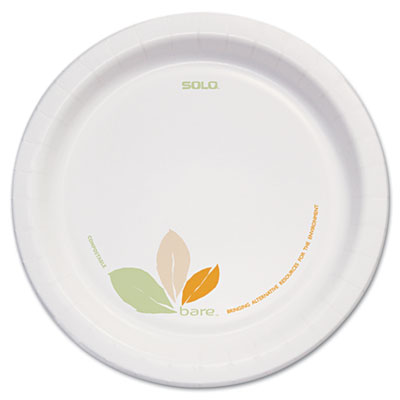 SOLO&reg; Cup Company Bare&reg; Eco-Forward&reg; Paper Dinnerware Perfect Pak&reg;