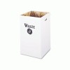 Safco&reg; Corrugated Waste Receptacle