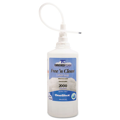 Rubbermaid&reg; Commercial TC&reg; OneShot&reg; E1 Foam Dispenser Soap Refill