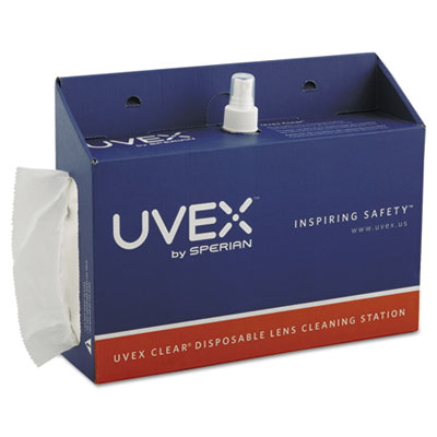 Uvex by Honeywell Clear&reg; Portable Lens Cleaning Station