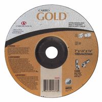 Carborundum Carbo&trade; Gold&trade; Depressed Center Grinding Wheels