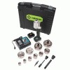 Greenlee&reg; Speed Punch&reg; Knockout Kits w/ LS100 Battery-Powered Driver