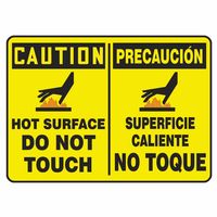 Accuform Signs&reg; Adhesive Vinyl Safety Signs