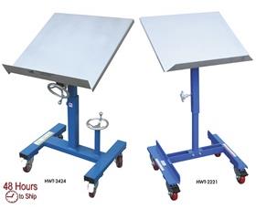 MOBILE TILTING WORK TABLES