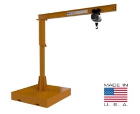 PORTABLE FORKPOCKET JIB CRANE