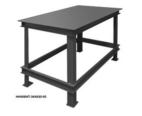 SUPER HEAVY-DUTY WORKBENCH (Optional Lower Shelf)