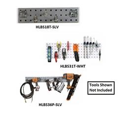 LOCBOARD&reg; STEEL PEGBOARD STRIP KITS
