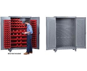 HIGH CAPACITY STORAGE BIN CABINET