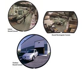 CONVEX WIDE ANGLE SAFETY & SECURITY MIRRORS