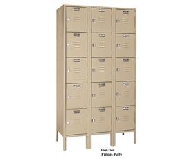 MULTIPLE TIER STEEL LOCKERS