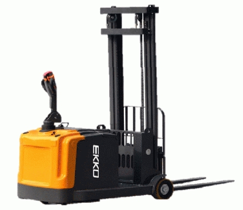 EKKO EK13-138 Counterbalance Walkie Stacker 2860 lb Cap., 138" Height