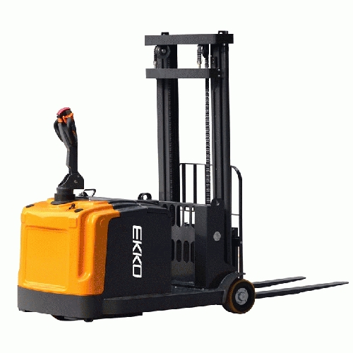 EKKO EK13-130 Counterbalance Walkie Stacker 2860 lb Cap., 130" Height