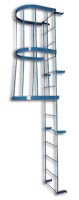 HEAVY DUTY FIXED STEEL LADDERS - STANDARD STYLE
