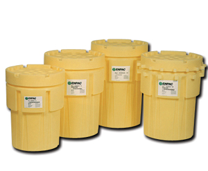 ENPAC POLY-OVERPACK&reg; 95, 65, 30 AND 20 GALLON SALVAGE DRUMS