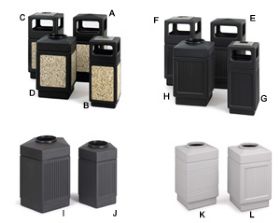 Canmeleon Receptacles