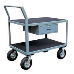 Model AD - Instrument Low Profile Cart (1 Drawer - 2 Shelves) Model AD - Instrument Low Profile Cart (1 Drawer - 2 Shelves)