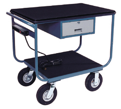 Model TW - High Tech Tubular Frame Instrument Work Center Carts Model TW - High Tech Tubular Frame Instrument Work Center Carts