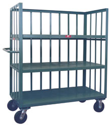 Model HC - 3 Sided Slat Truck with 3 shelves Model HC - 3 Sided Slat Truck with 3 shelves