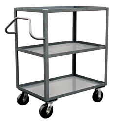 Model NC - Ergonomic Stock Truck with 3 shelves Model NC - Ergonomic Stock Truck with 3 shelves
