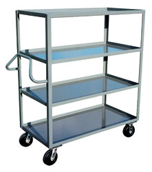 Model ND - Ergonomic Stock Truck with 4 shelves Model ND - Ergonomic Stock Truck with 4 shelves