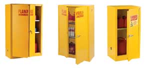 FLAMMABLE SAFETY CABINETS