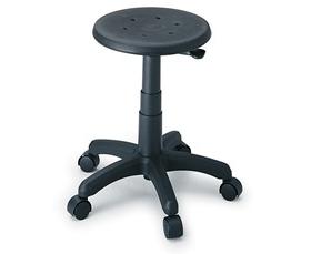 PNEUMATIC LIFT STOOL ON CASTERS