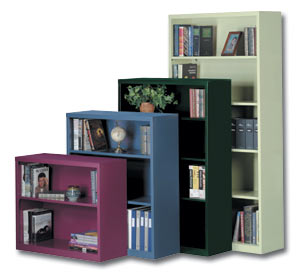 COLORFUL, STYLISH BOOKCASES