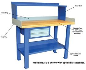 INDUSTRIAL WORK BENCHES