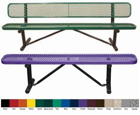EXPANDED METAL BENCHES