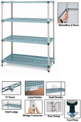 Metromax Q&Reg; Storage System - Starter And Add-On Units