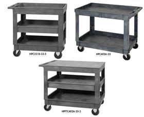Heavy Duty Utility Carts With Wheels, Cart With Wheels And Shelves