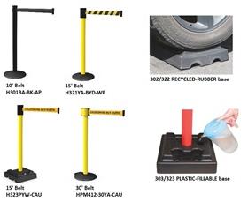 RETRACTA-BELT&reg; POSTS BY VISIONTRON
