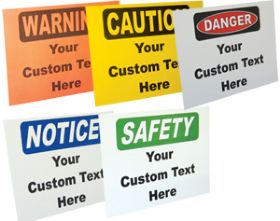 Safety And Facility Signs