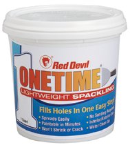 Red Devil ONETIME&reg; Lightweight Spackling
