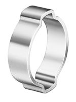 2-Ear Clamps, Zinc-Plated