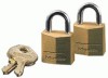 Master Lock No. 120 Solid Brass Padlocks