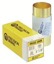 Precision Brand Brass Shim Stock Rolls