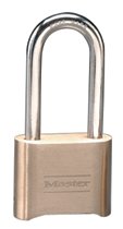 Master Lock No. 175 Combination Brass Padlocks