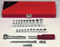 Wright Tool 23 Piece Standard &amp; Deep Socket Sets