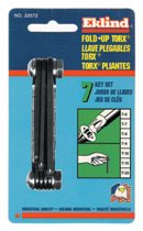Eklind® Tool Torx® Fold-Up Key Sets Eklind® Tool Torx® Fold-Up Key Sets