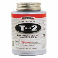 Rectorseal T Plus 2® Pipe Thread Sealants Rectorseal T Plus 2® Pipe Thread Sealants