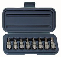 Wright Tool 8 Piece Hex Bit Metric Socket Sets