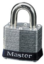 Master Lock No. 3 Laminated Steel Pin Tumbler Padlocks