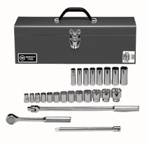 Wright Tool 24 Piece Standard &amp; Deep Socket Sets