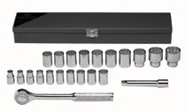 Wright Tool 22 Piece Standard Metric Socket Sets