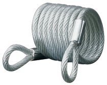 Master Lock Self-Coiling Cables